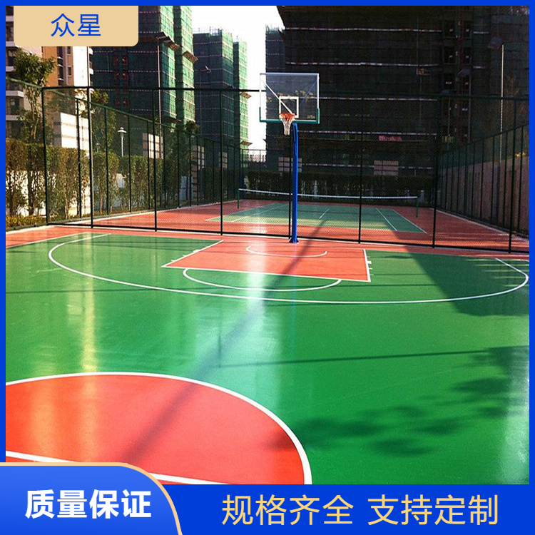 保定市塑胶篮球场塑胶篮球场 - 方案